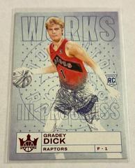 Gradey Dick [Ruby] #22 Basketball Cards 2023 Panini Court Kings Works in Progress Prices