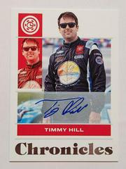 Timmy Hill [Autograph] #2 Racing Cards 2022 Panini Chronicles Nascar Prices