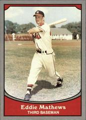 Eddie Mathews #66 Baseball Cards 1990 Pacific Legends Prices