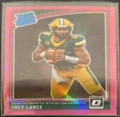 Trey Lance [Pink] Football Cards 2021 Panini Chronicles Draft Picks Prices