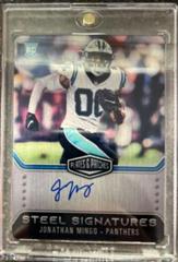 Jonathan Mingo #RSSJMI Football Cards 2023 Panini Plates and Patches Rookie Steel Signatures Prices