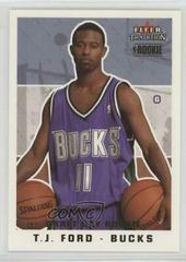 T.J. Ford [Draft Day Rookie] #268 Basketball Cards 2003 Fleer Prices