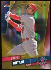 Shohei Ohtani [Gold Refractor] Baseball Cards 2019 Topps Finest Prices