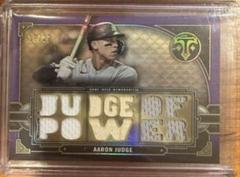 Aaron Judge [Amethyst] #TTR-AJ5 Baseball Cards 2022 Topps Triple Threads Relics Prices