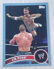 CM Punk [Blue] #25 Wrestling Cards 2011 Topps WWE Prices