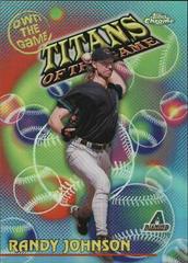 Randy Johnson [Refractor] #OTG27 Baseball Cards 2000 Topps Chrome Own the Game Prices