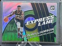 Zion Williamson [Lime Green] #12 Basketball Cards 2021 Panini Donruss Optic Express Lane Prices
