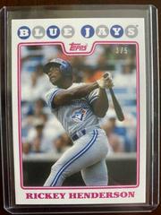 Rickey Henderson [Pink] Baseball Cards 2022 Topps Throwback Thursday Prices