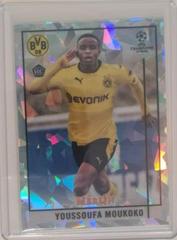 Youssoufa Moukoko [Atomic Refractor] Soccer Cards 2020 Topps Merlin Chrome UEFA Champions League Prices