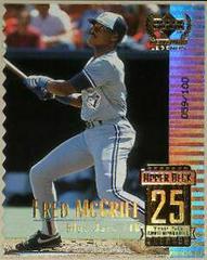 Fred McGriff Baseball Cards 1999 Upper Deck Century Legends Prices