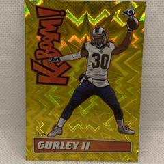 Todd Gurley II [Gold] #K-TG Football Cards 2019 Panini Absolute Kaboom Prices