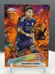 Facundo Torres [Orange] #FS-11 Soccer Cards 2023 Topps Chrome MLS Future Stars Prices