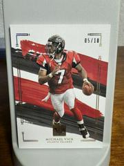 Michael Vick [Gold] #6 Football Cards 2021 Panini Impeccable Prices