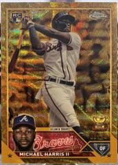 Michael Harris II [Wave Gold] Baseball Cards 2023 Topps Gilded Collection Prices