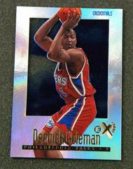Derrick Coleman [Credentials] Basketball Cards 1996 Skybox E-X2000 Prices