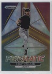 Randy Johnson [Gold] #P5 Baseball Cards 2023 Panini Prizm Prizmatic Prices