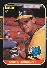 Terry Steinbach Baseball Cards 1987 Donruss Prices