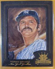 Thurman Munson [Framed Portraits Bronze] Baseball Cards 2003 Donruss Diamond Kings Prices