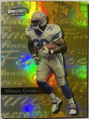 Ahman Green [Finesse Gold] #137 Football Cards 1999 Playoff Contenders Prices