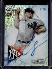 Clarke Schmidt [Speckle Refractor] Baseball Cards 2021 Bowman Sterling Rookie Autographs Prices