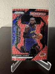 LeBron James [Question Mark] Basketball Cards 2023 Panini Prizm Monopoly Prices