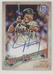 Christian Arroyo [Gum Back] Baseball Cards 2018 Topps Gypsy Queen Autographs Prices