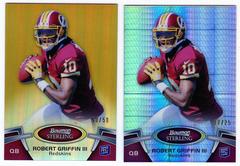 Robert Griffin III [Prism Refractor] #1 Football Cards 2012 Bowman Sterling Prices