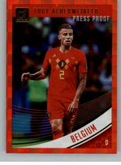 Toby Alderweireld [Press Proof Red] Soccer Cards 2018 Panini Donruss Prices