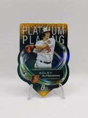 Adley Rutschman [Foilfractor] #PPD-4 Baseball Cards 2023 Bowman Platinum Plating Die Cut Prices