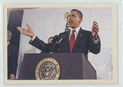 Barack Obama #323 Football Cards 2009 Upper Deck Philadelphia Prices