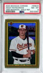 Adley Rutschman [Gold Refractor] Baseball Cards 2020 Bowman Chrome 1990 Prices