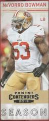 Navorro Bowman #4 Football Cards 2013 Panini Contenders Prices