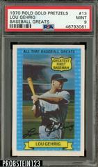 Lou Gehrig [Baseball Greats] Baseball Cards 1970 Rold Gold Pretzels Prices