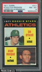Athletics Rookies #317 Baseball Cards 1971 Topps Prices