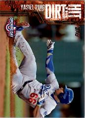 Yasiel Puig Baseball Cards 2015 Topps Opening Day Hit the Dirt Prices
