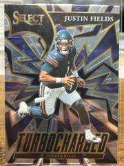 Justin Fields Football Cards 2021 Panini Select Turbocharged Prices