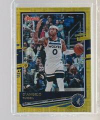 D'Angelo Russell [Choice Gold] #101 Basketball Cards 2020 Donruss Prices