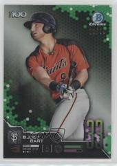 Joey Bart [Green Refractor] Baseball Cards 2019 Bowman Chrome Scouts' Top 100 Prices