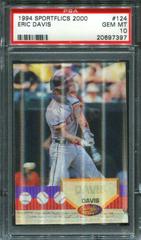 Eric Davis #124 Baseball Cards 1994 Sportflics 2000 Prices