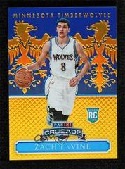 Zach LaVine [Blue] #166 Basketball Cards 2014 Panini Excalibur Crusade Prices
