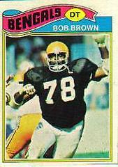 Bob Brown #491 Football Cards 1977 Topps Prices