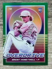 Brent Honeywell [Green] #25 Baseball Cards 2021 Panini Chronicles Overdrive Prices