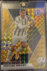 Cristiano Ronaldo [Gold Mosaic] Soccer Cards 2020 Panini Mosaic Serie A Prices