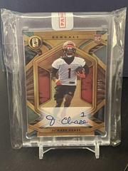 Ja'Marr Chase [Autograph Platinum] #112 Football Cards 2021 Panini Gold Standard Prices