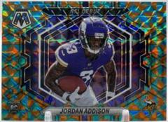 Jordan Addison [Tessellation] #ND-14 Football Cards 2023 Panini Mosaic NFL Debut Prices