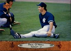 Paul O'Neill #155 Baseball Cards 1996 Upper Deck Prices