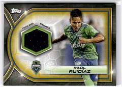 Raul Ruidiaz [Gold] #R-RR Soccer Cards 2023 Topps MLS Relics Prices