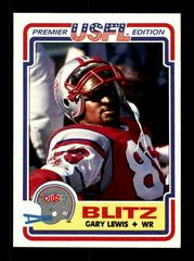 Gary Lewis #23 Football Cards 1984 Topps USFL Prices