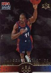 Karl Malone Basketball Cards 1996 Upper Deck USA SP Career Statistics Prices