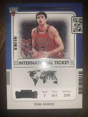 Toni Kukoc Basketball Cards 2021 Panini Contenders International Ticket Prices